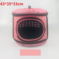 Foldable EVA Pet Carrier Puppy Dog Cat Outdoor Travel Shoulder Bag for Small Dog Pets Soft Dog Kennel Pet Carrier Bag